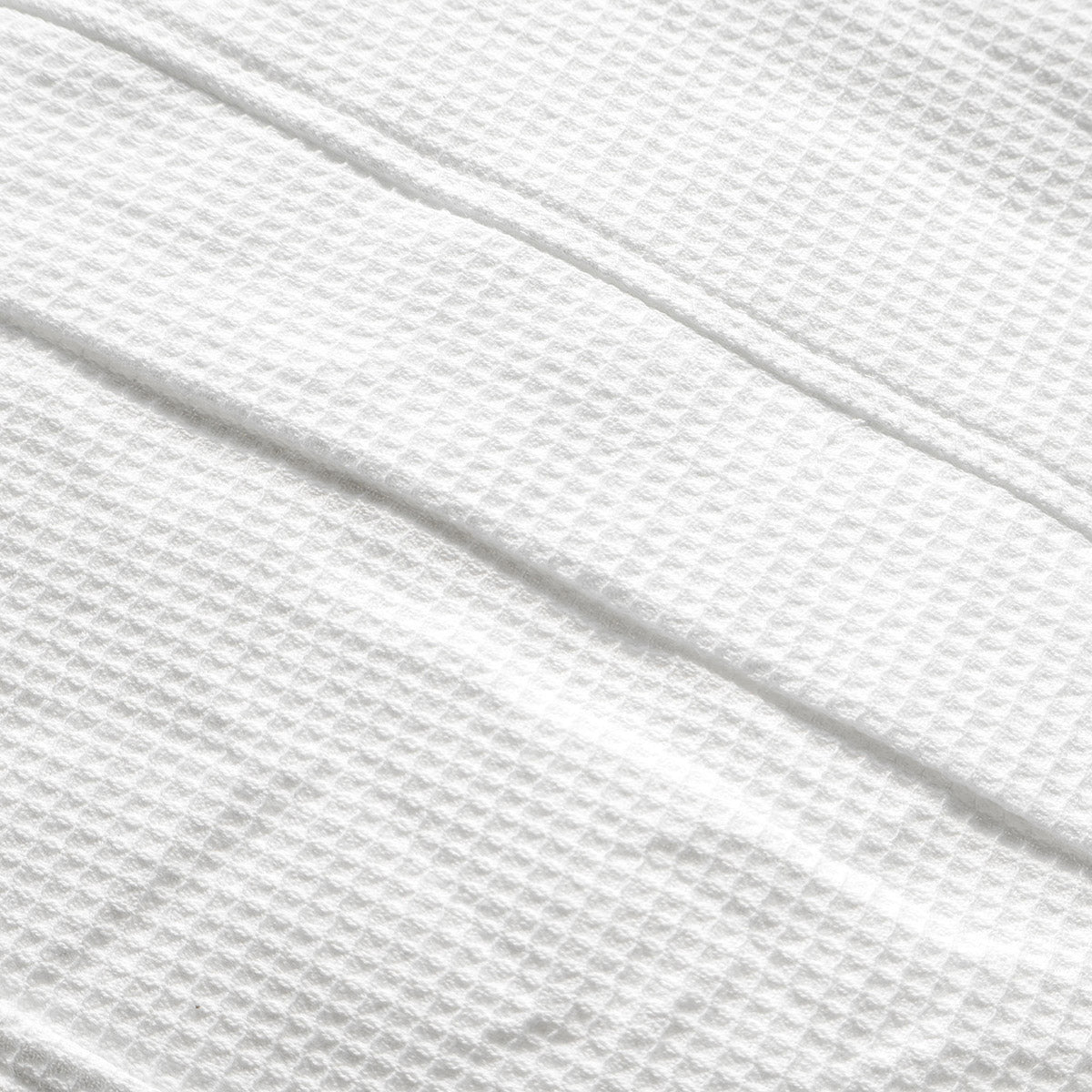 Hotel Quality Cotton Kimono Bathrobe White Embroidered Velvet Waffle