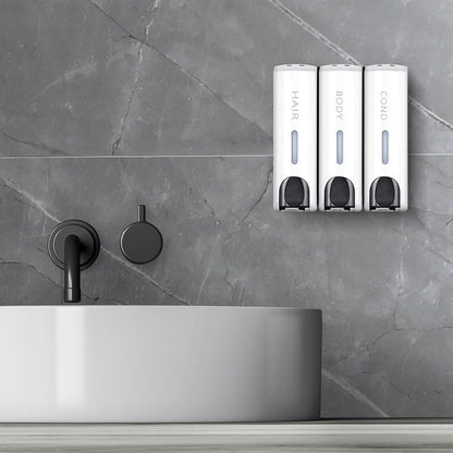 Hotel Wall Mounted Soap Dispenser with Multi Chamber Design