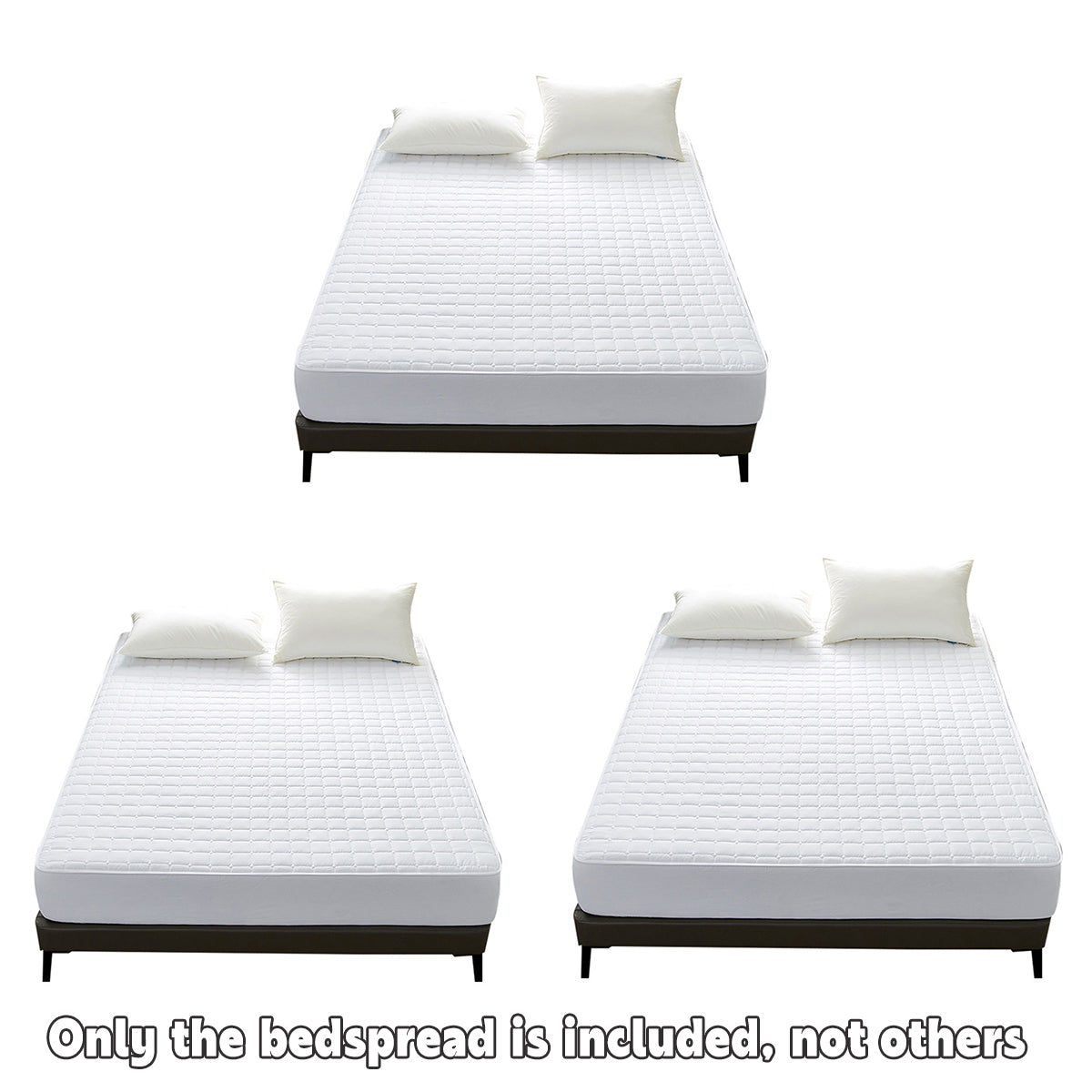Hotel Mattress Protector Bed Top Cover Waterproof Fitted Sheet