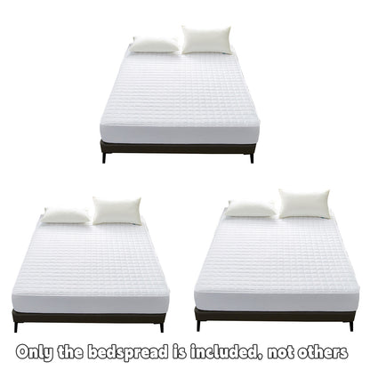 Hotel Mattress Protector Bed Top Cover Waterproof Fitted Sheet