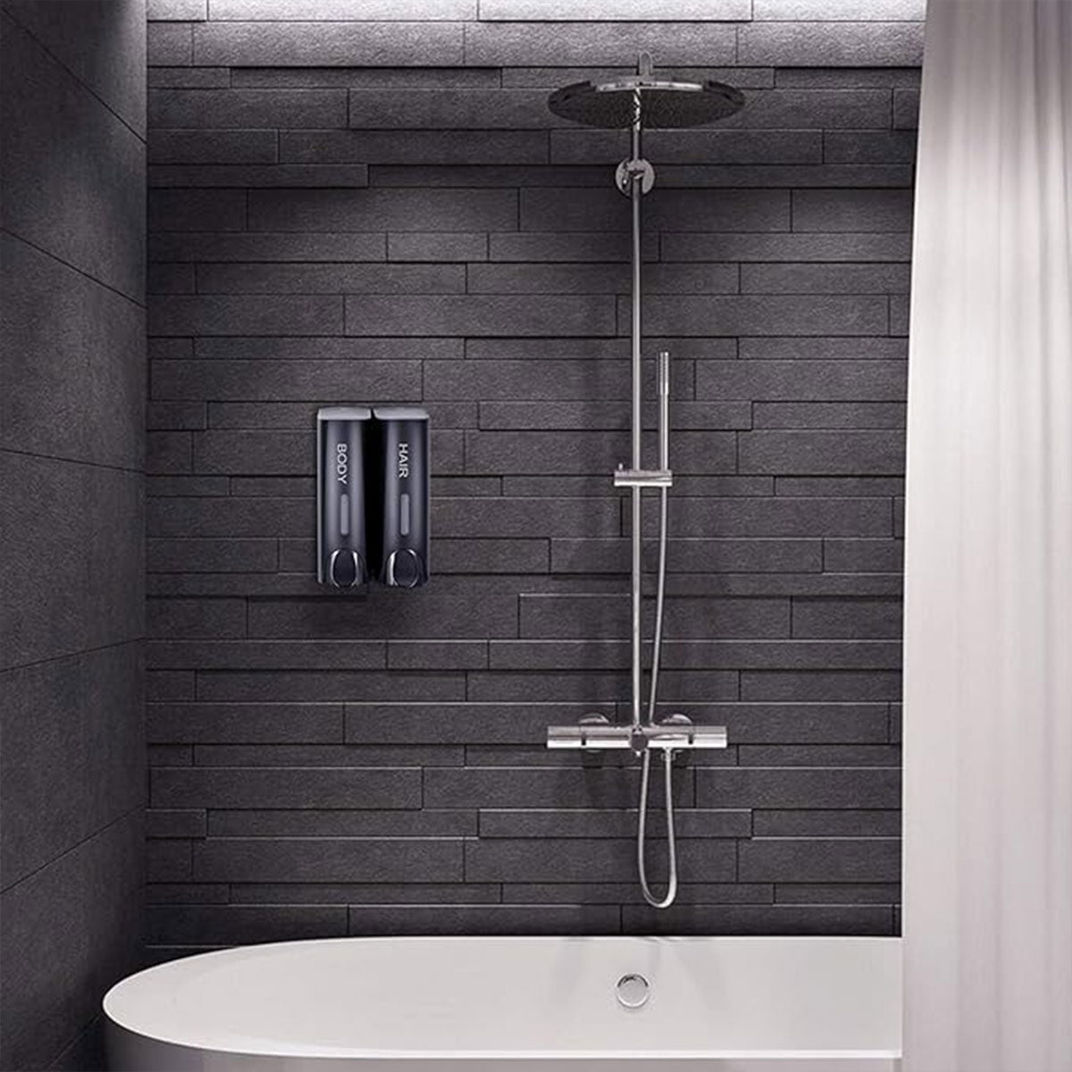 Hotel Wall Mounted Soap Dispenser with Multi Chamber Design