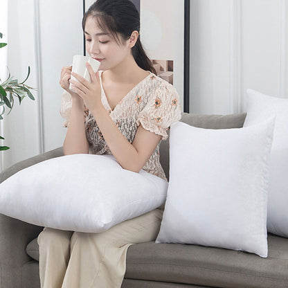 White Cotton Pillow Core with Anti Feather Sanding Cloth