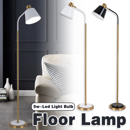 Modern Floor Lamp Rotatable Shade with 5W LED for Bedroom