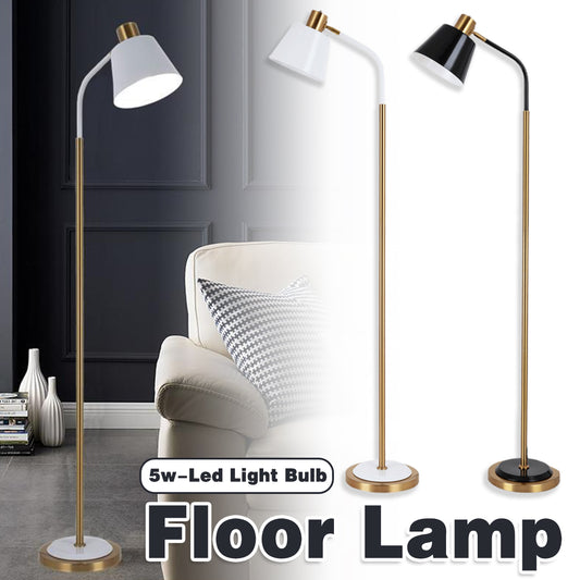 Modern Floor Lamp Rotatable Shade with 5W LED for Bedroom