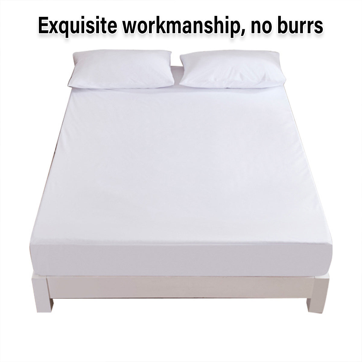 Waterproof Fitted Mattress Protector Bed Cover Sheet
