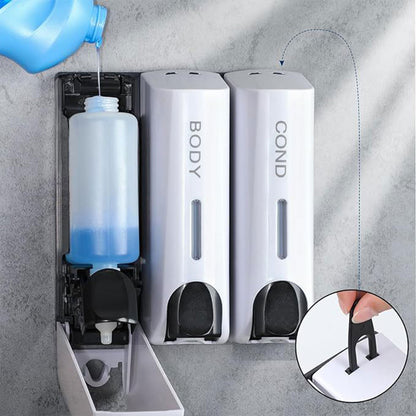 Hotel Wall Mounted Soap Dispenser with Multi Chamber Design