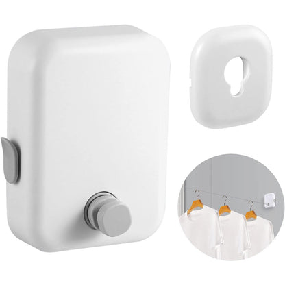Retractable Stainless Steel Clothesline 4.3m Wall Mount