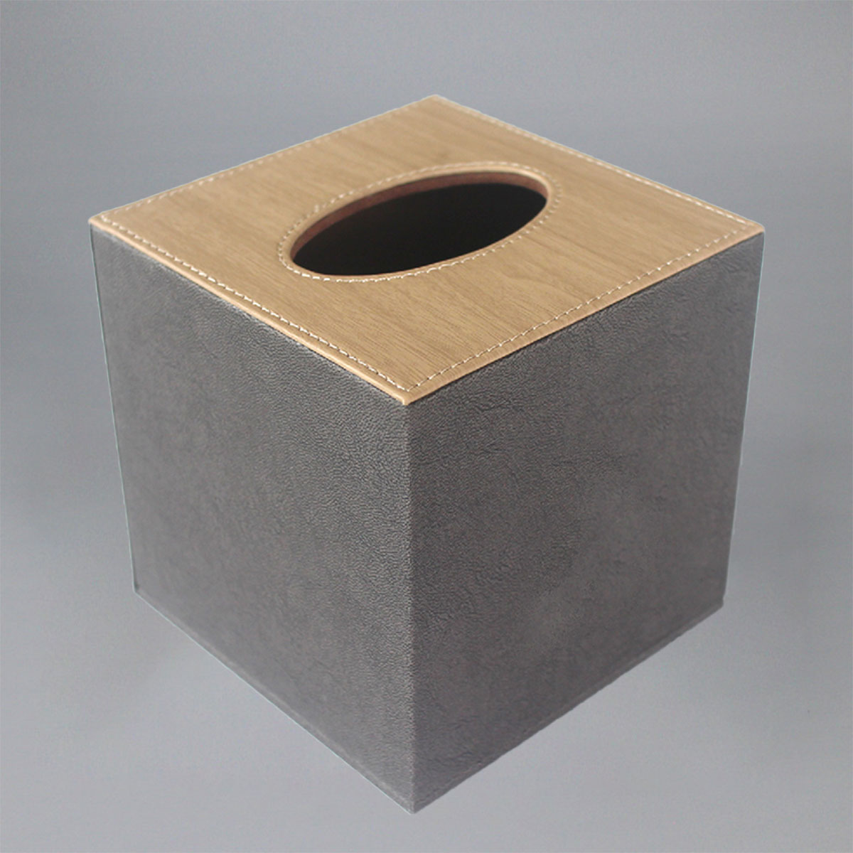 Leather Tissue Box Holder Organiser for Hotel Rooms and Offices