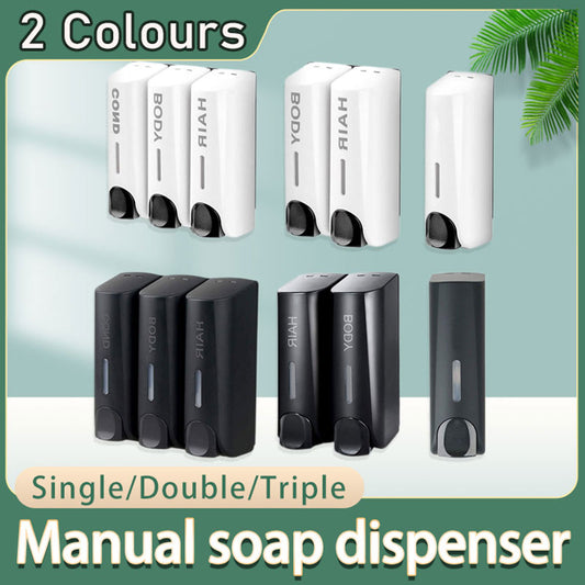Hotel Wall Mounted Soap Dispenser with Multi Chamber Design