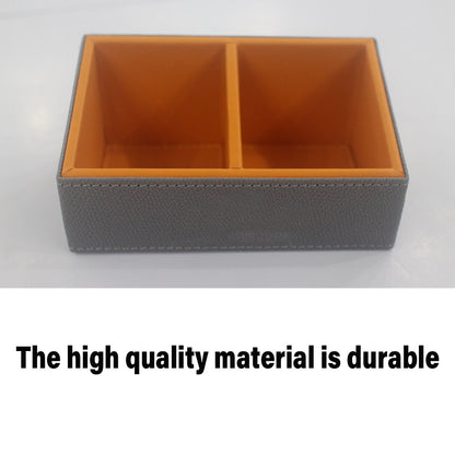 Double Compartment Tea Caddy for Hotel Sugar And Tea Bags