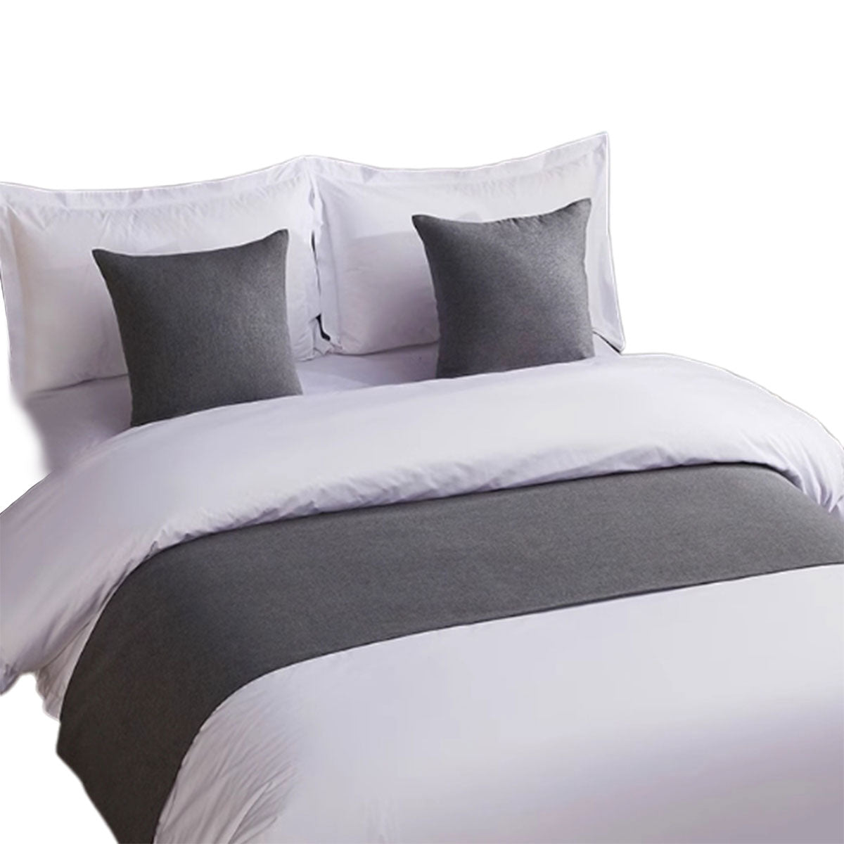 Luxury Hotel Bedding Set Bed End Towel Pillow Cover for Bedroom and Hotels