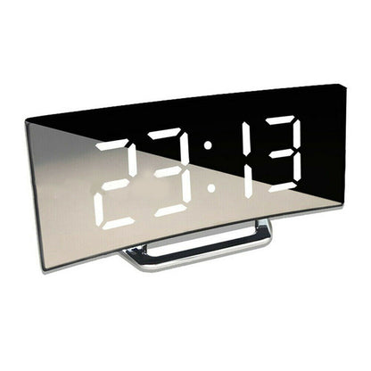 LED Digital Alarm Clock with Snooze and USB Power for Bedside