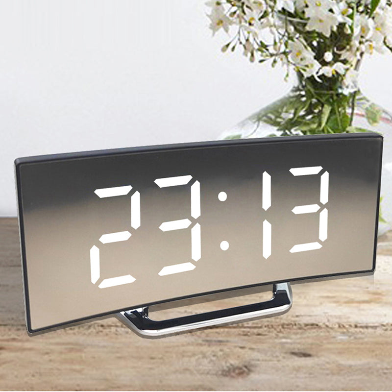 LED Digital Alarm Clock with Snooze and USB Power for Bedside
