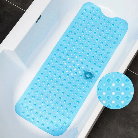 Extra Large Non Slip Bath Mat 100 x 40cm for Kids