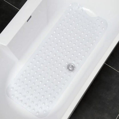 Extra Large Non Slip Bath Mat 100 x 40cm for Kids