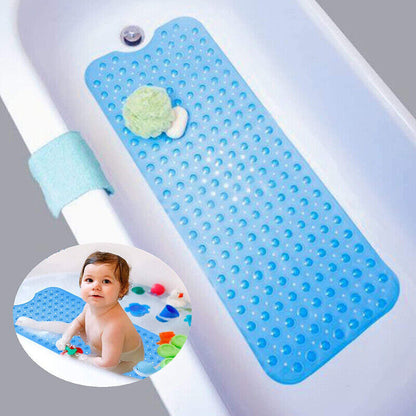Extra Large Non Slip Bath Mat 100 x 40cm for Kids
