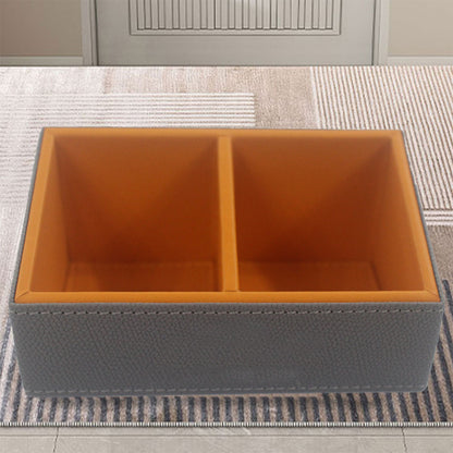 Double Compartment Tea Caddy for Hotel Sugar And Tea Bags