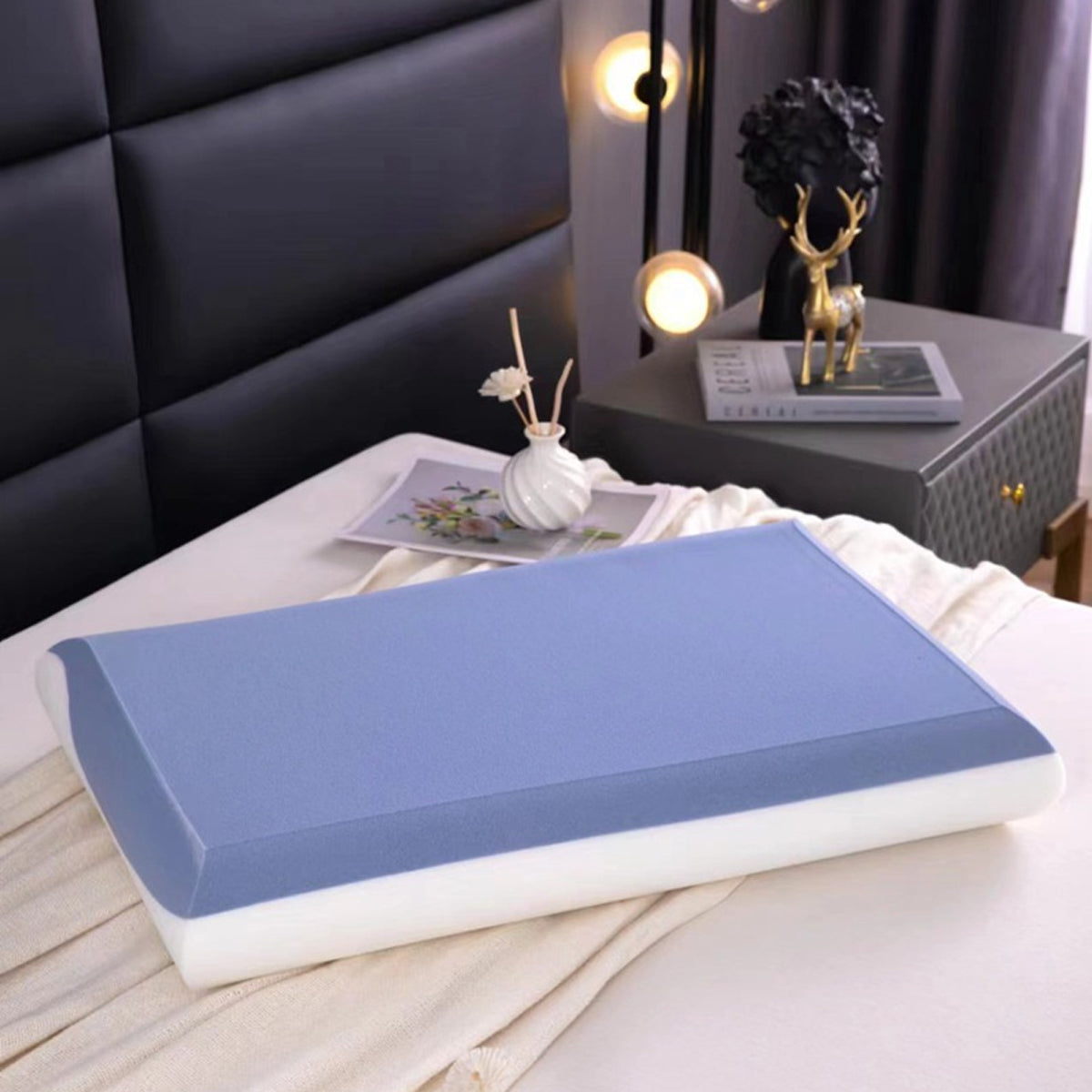 Slow Rebound Memory Foam Pillow for Neck Support Comfort