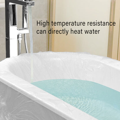 30pcs Disposable Bath Liners Waterproof Film for Hotels