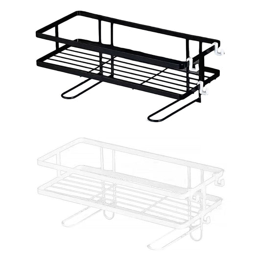 Wall Mounted Steel Bathroom Storage Rack Over The Toilet