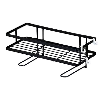 Wall Mounted Steel Bathroom Storage Rack Over The Toilet