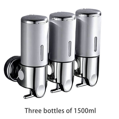 Wall Mounted Soap Dispenser with Push Lever