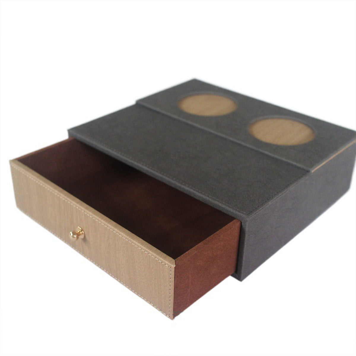 Single Layer Hotel Toiletries Dispenser Box with Drawer Organiser