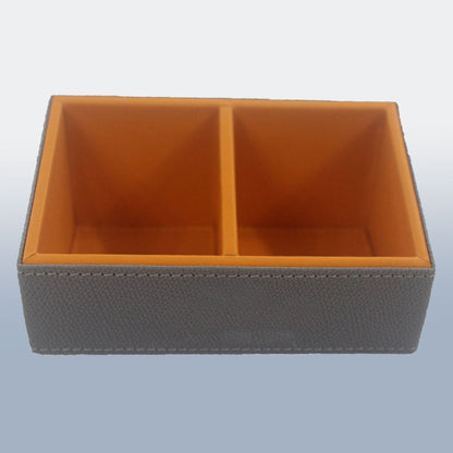 Double Compartment Tea Caddy for Hotel Sugar And Tea Bags