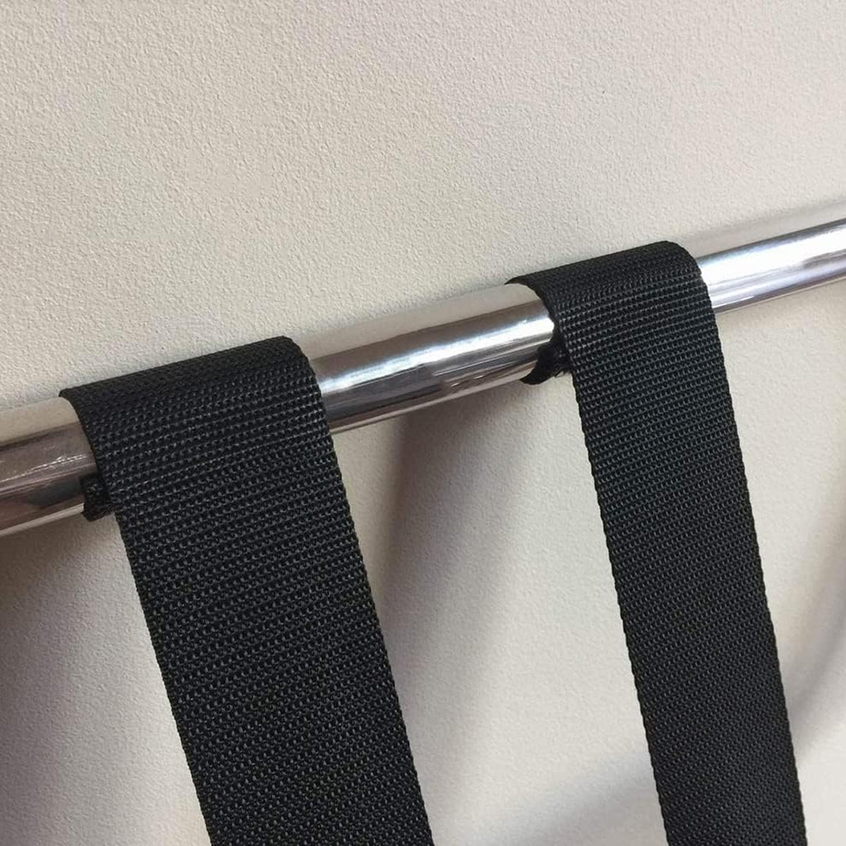 Hotel Foldable Stainless Steel Luggage Rack with Anti Slip Straps