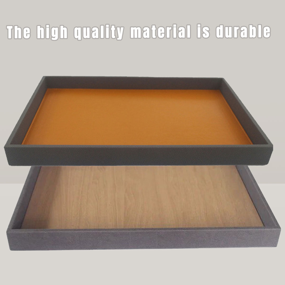 Rectangular Sundry Storage Tray for Hotel Room Essentials