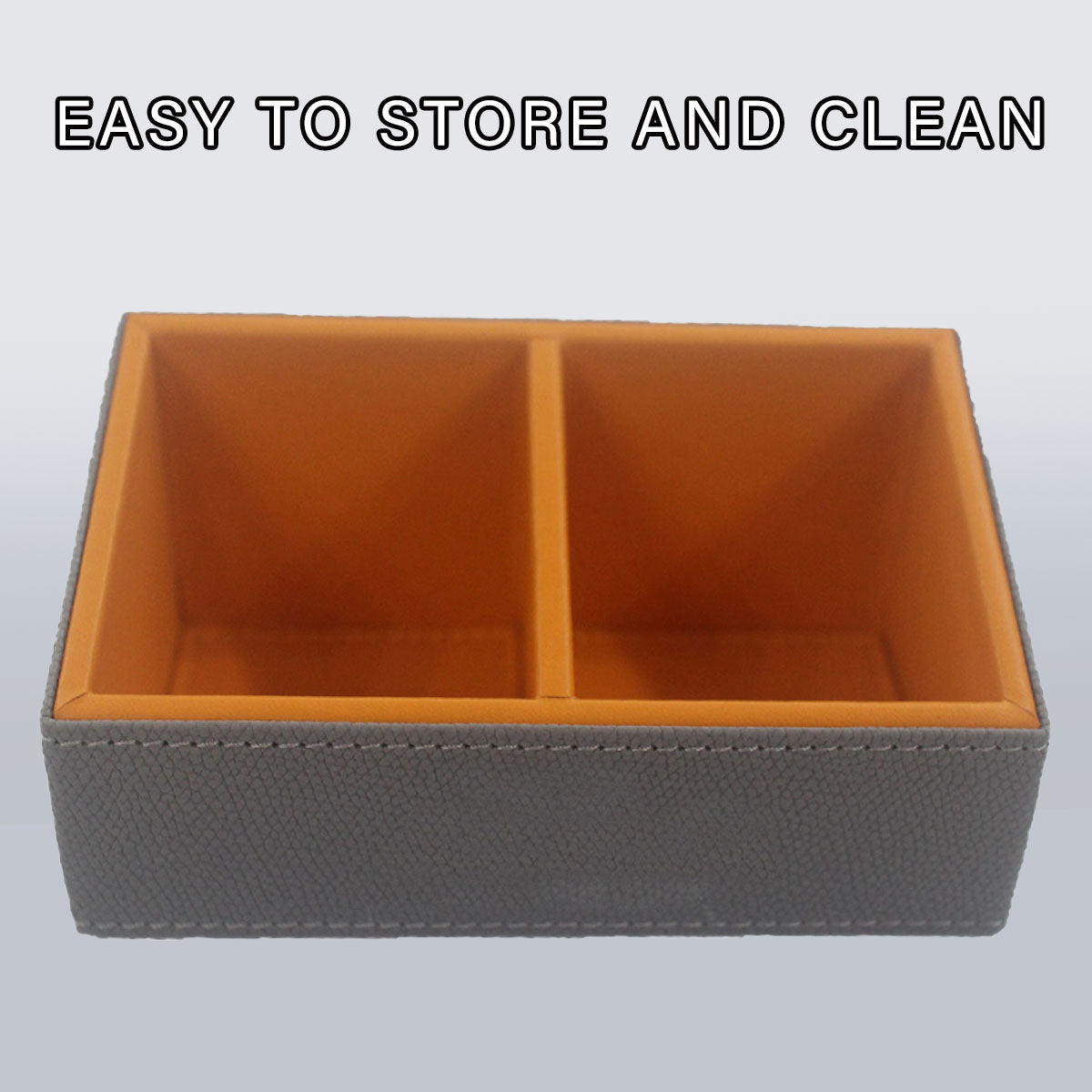Double Compartment Tea Caddy for Hotel Sugar And Tea Bags