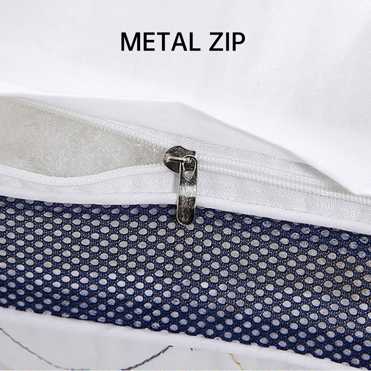 1-2PCS High Rebound Washable Hotel Polyester Bed Pillow