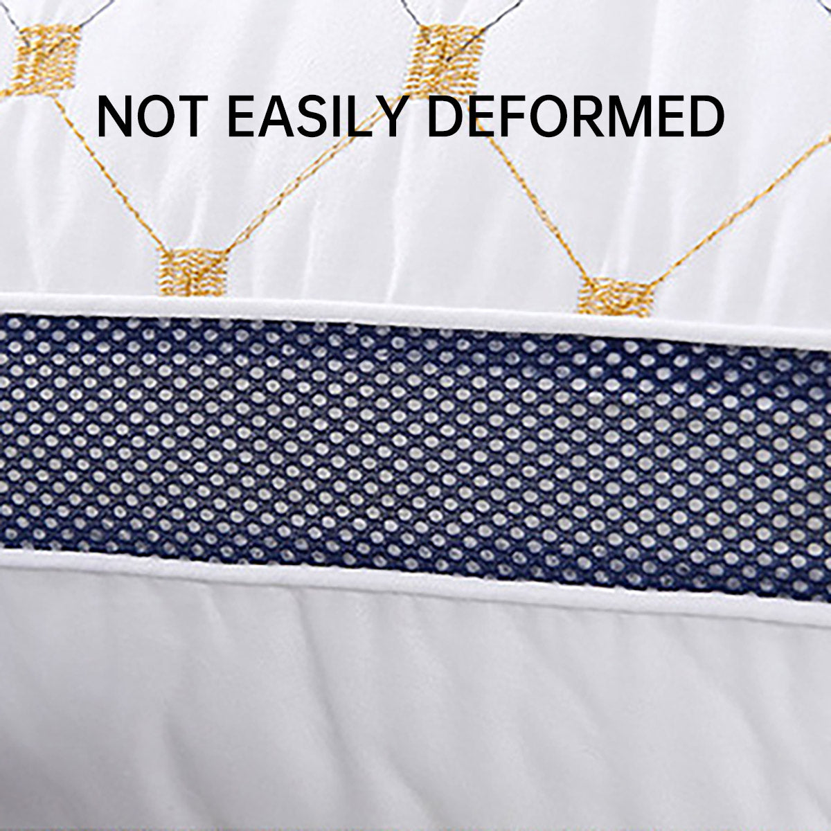 1-2PCS High Rebound Washable Hotel Polyester Bed Pillow