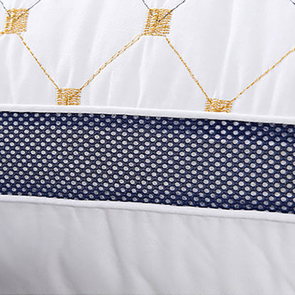 1-2PCS High Rebound Washable Hotel Polyester Bed Pillow