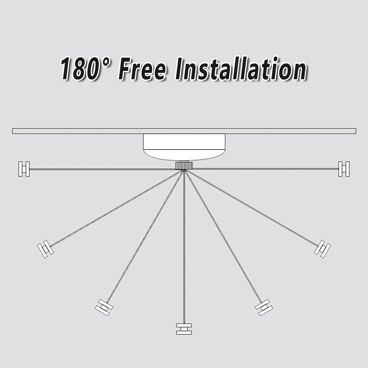No Drill Retractable Clothesline 2.8m for Indoor Outdoor Hotel Laundry
