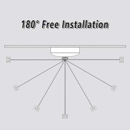 No Drill Retractable Clothesline 2.8m for Indoor Outdoor Hotel Laundry