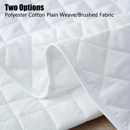 Hotel Mattress Comfort Pads Fabric Bedding Topper Mattress Protectors Cover