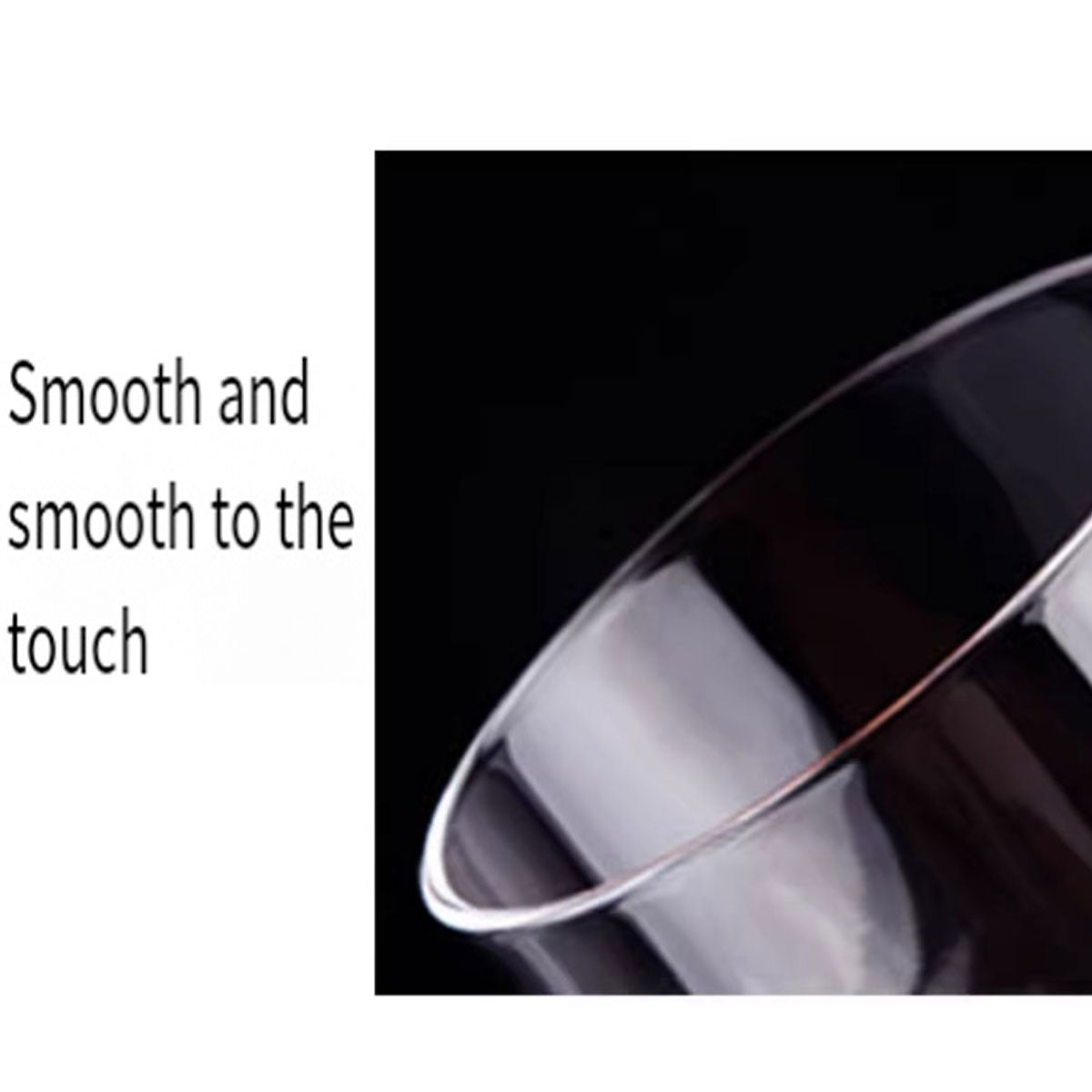 2Pcs Hotel Household Glass Toothwash Cups Set