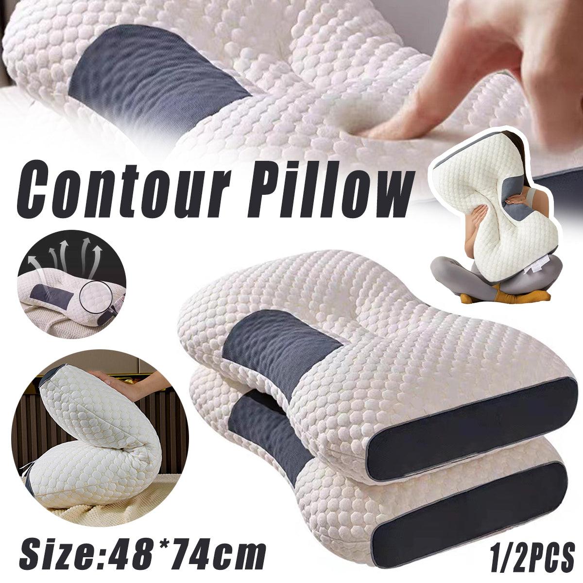 Ergonomic Memory Foam Contour Pillow for Neck Pain