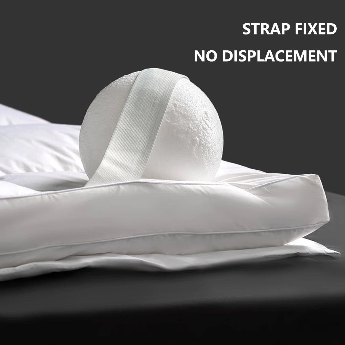 Hotel Mattress Comfort Pad Waterproof Box Quilted White