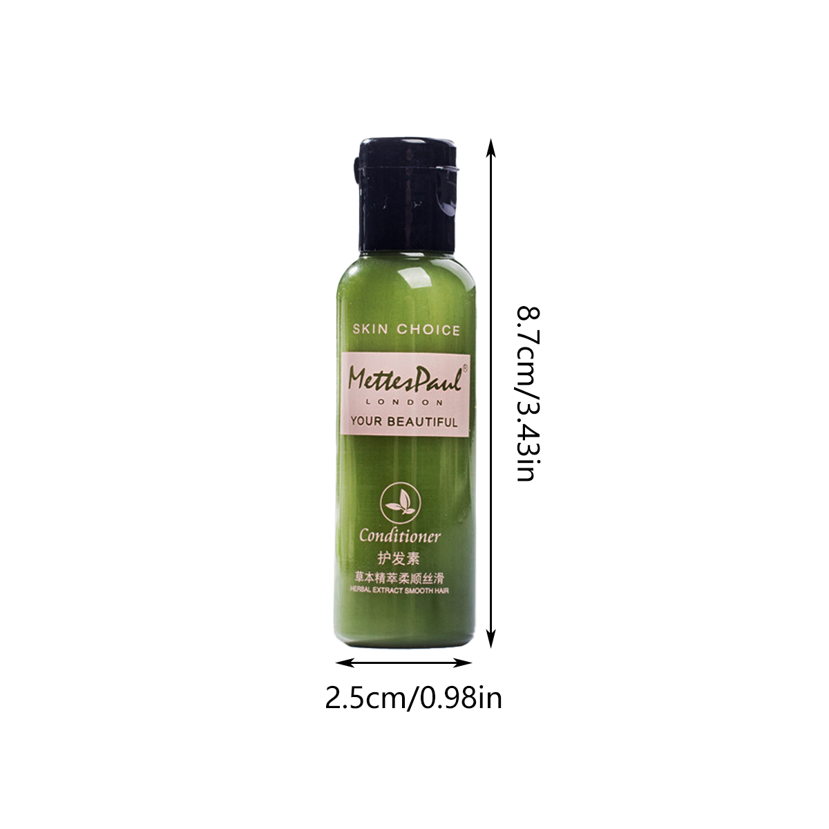 Hotel Toiletry Bottles Shampoo Gel Conditioner 20 Pack