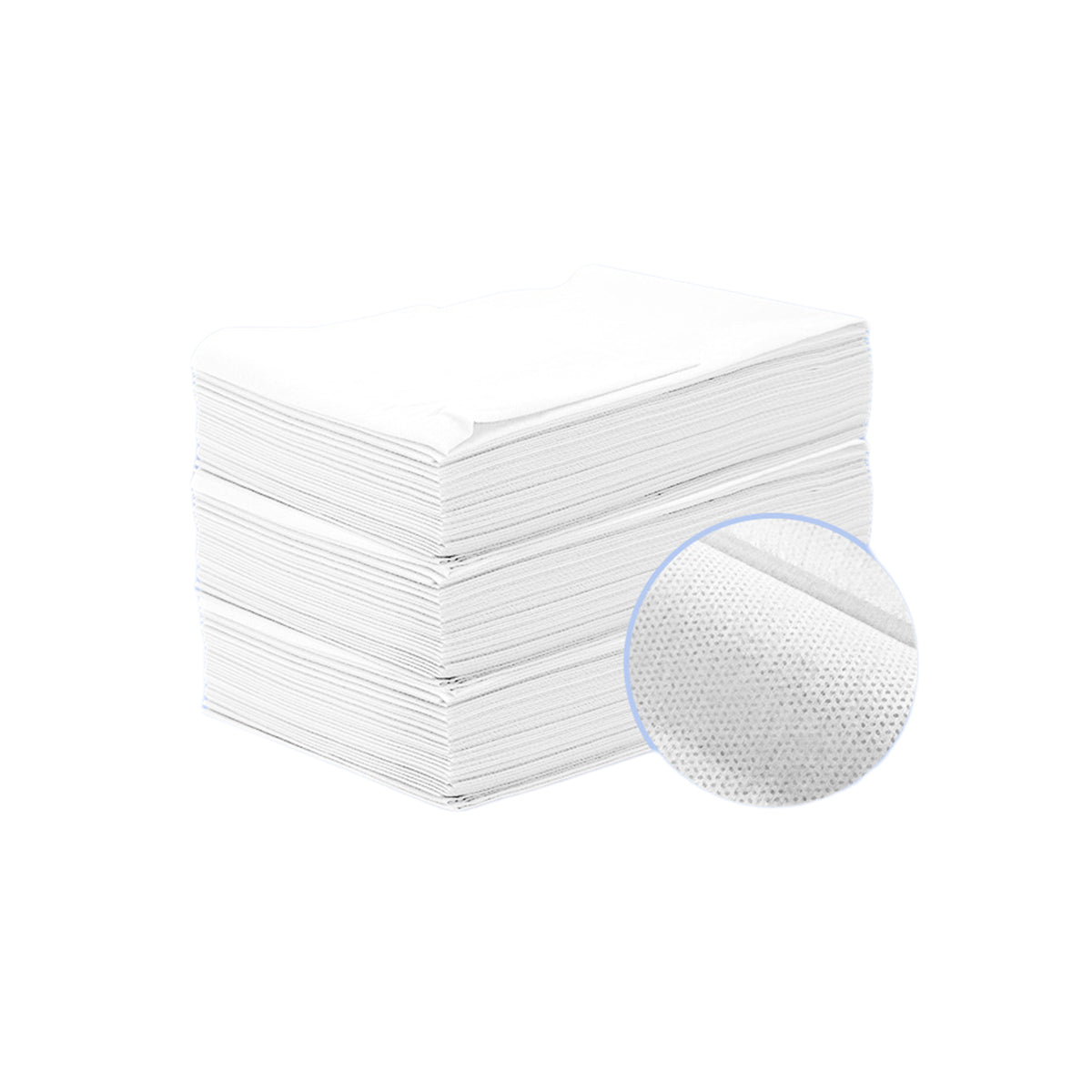 100pcs Non-Woven Breathable Bed Sheet for Hotel and Beauty Salon Spa