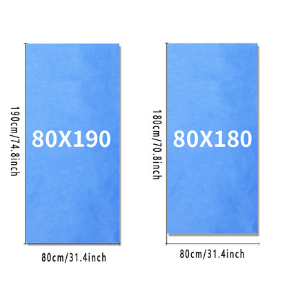 100pcs Non-Woven Breathable Bed Sheet for Hotel and Beauty Salon Spa