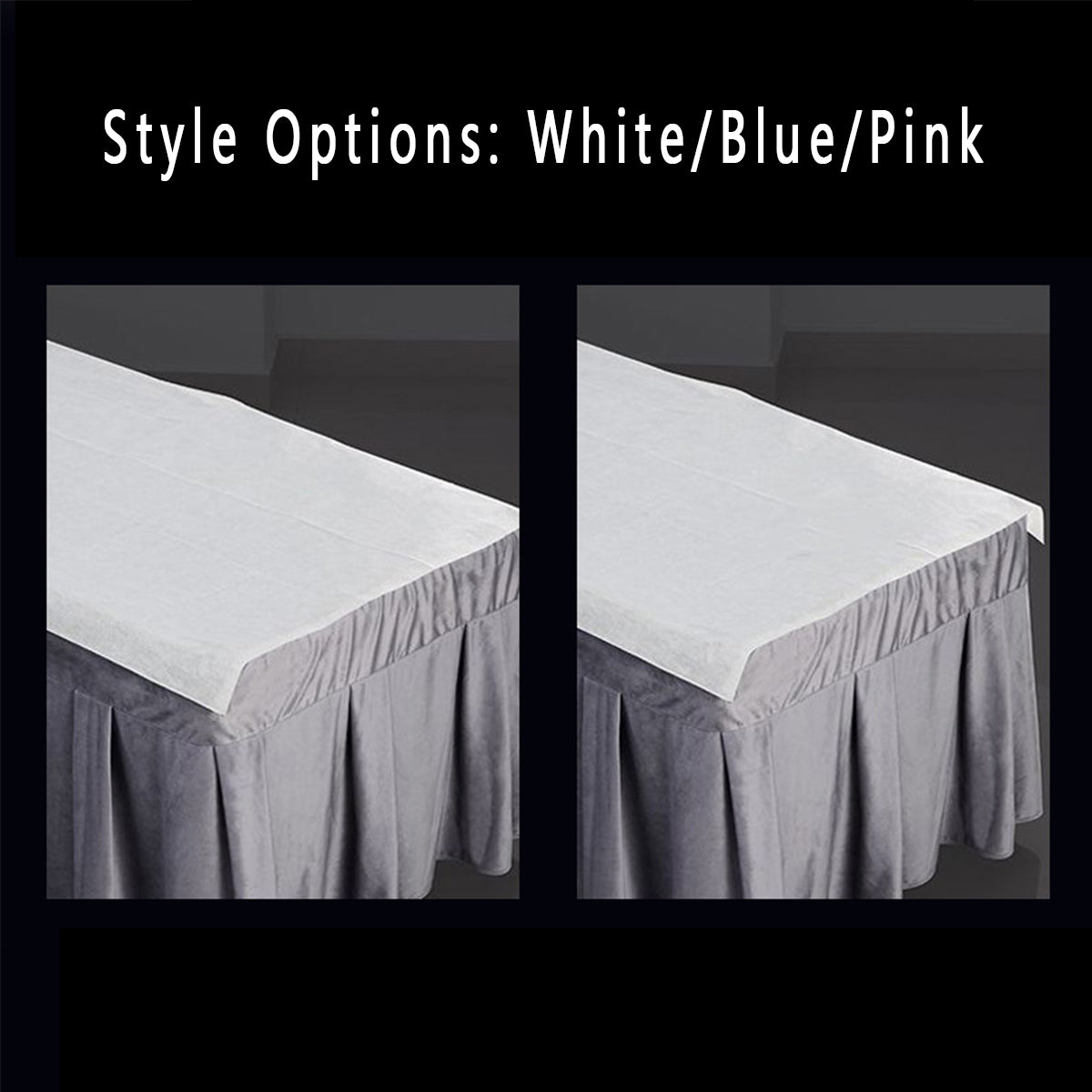100pcs Non-Woven Breathable Bed Sheet for Hotel and Beauty Salon Spa