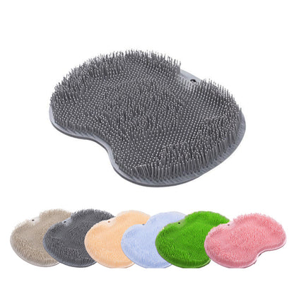 Shower Foot Scrubber Mat with Suction Cups for Exfoliating