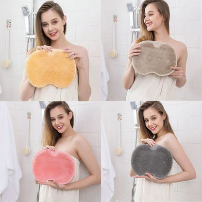 Shower Foot Scrubber Mat with Suction Cups for Exfoliating