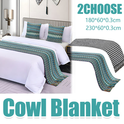 Hotel Houndstooth Bed Skirt Acetate Fabric for 120cm 180cm Beds