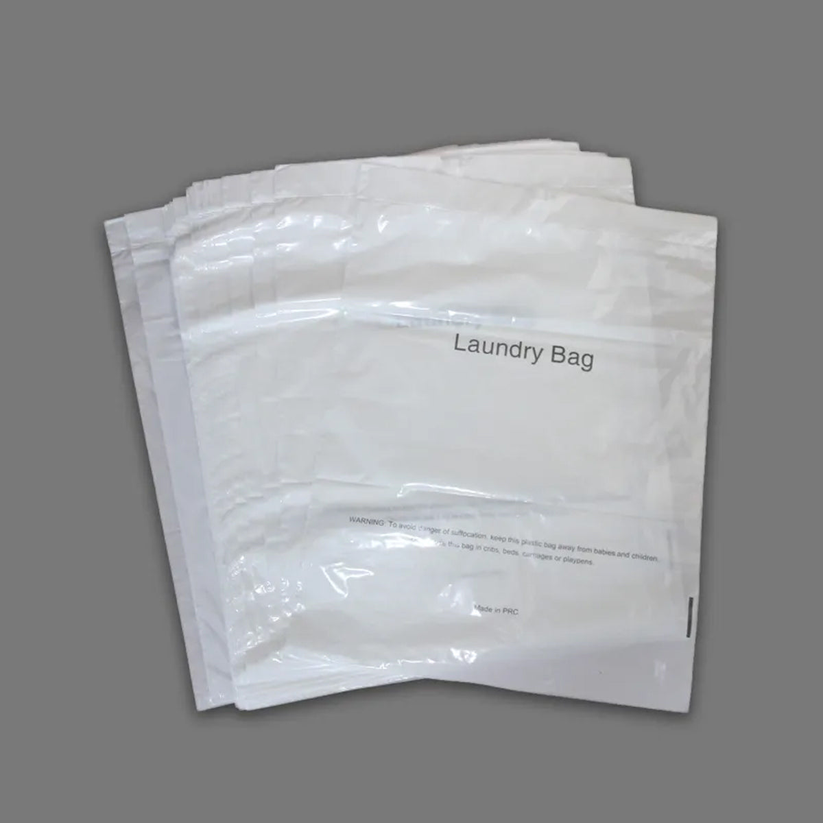 50pcs Disposable Hotel Laundry Bags with Drawstring for Travel and Home