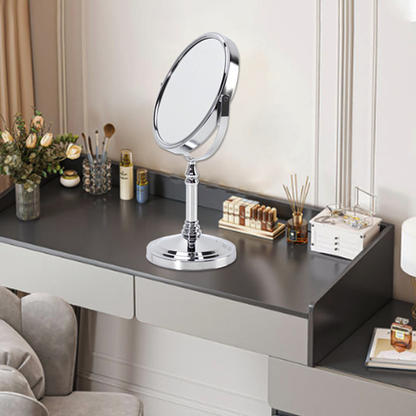 Double Sided Table Top Vanity Mirror Magnifying Cosmetic Mirror