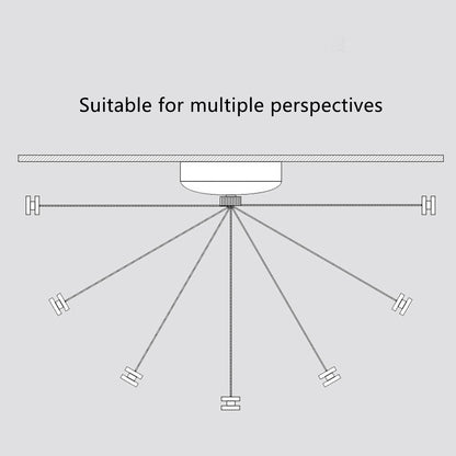 2.8m Stainless Retractable Clothesline Wall Mounted